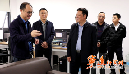 寧遠:楊康到縣融媒體中心走訪看望一線新聞工作者